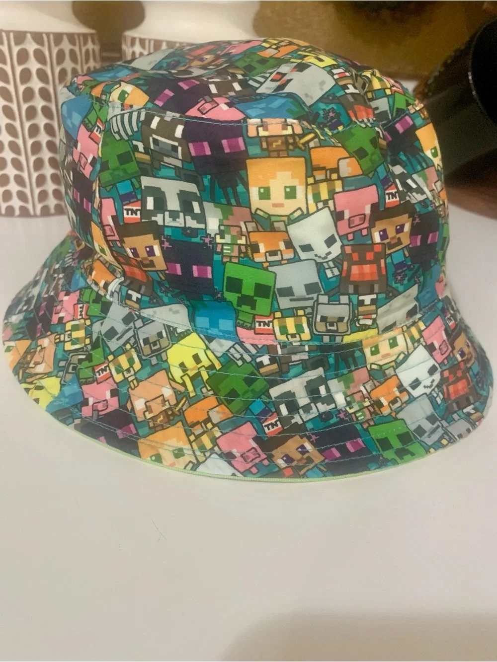 Youth Minecraft Reversible Bucket Hat NWOT 3 for $15